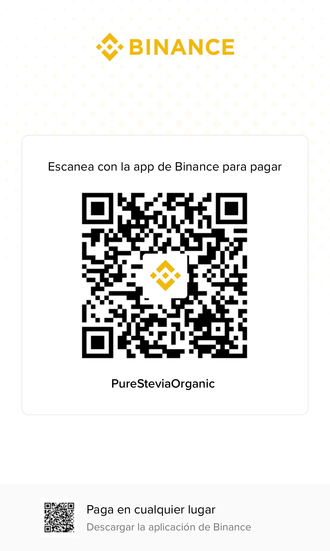 QR Binance Pay