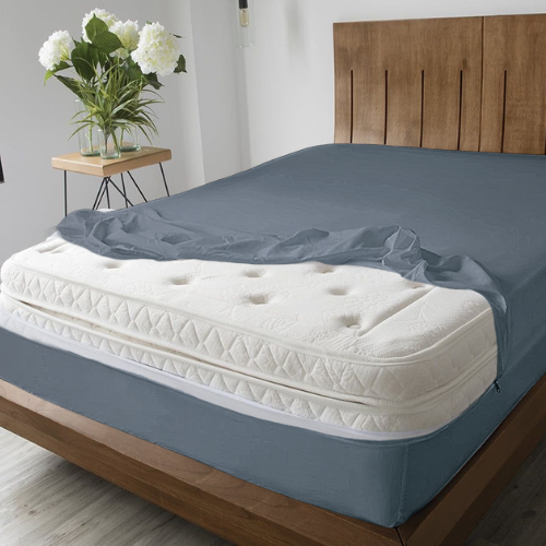 Protector Antifluido Premium 360° con Cremallera –Protección Total para Todo tu Colchón