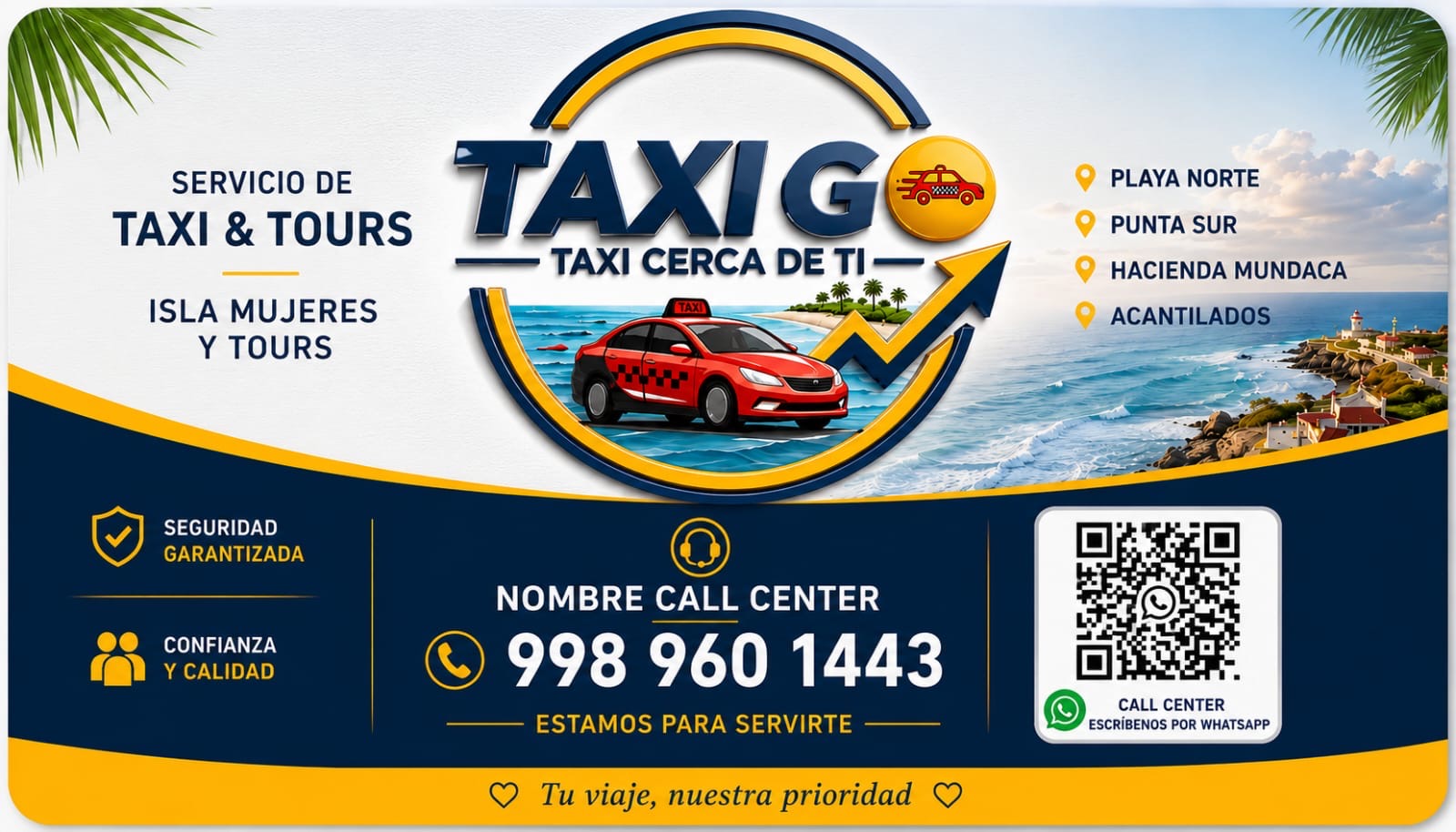 Servicio de taxi y tour
