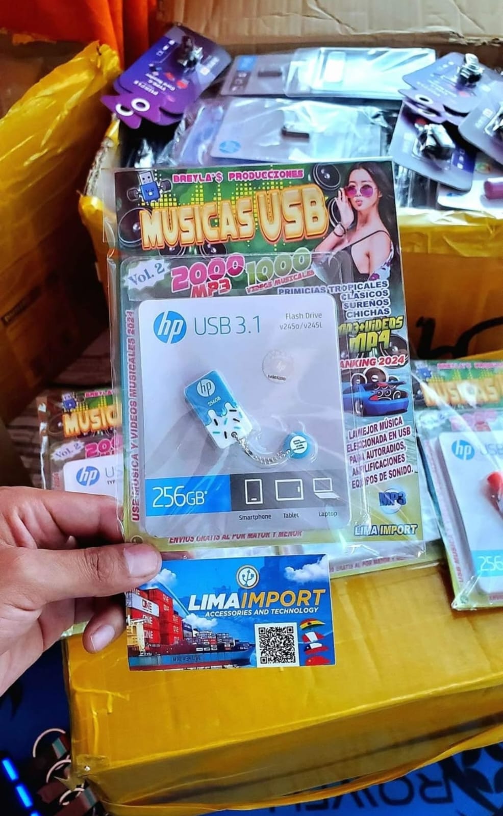 USB de 256 GB