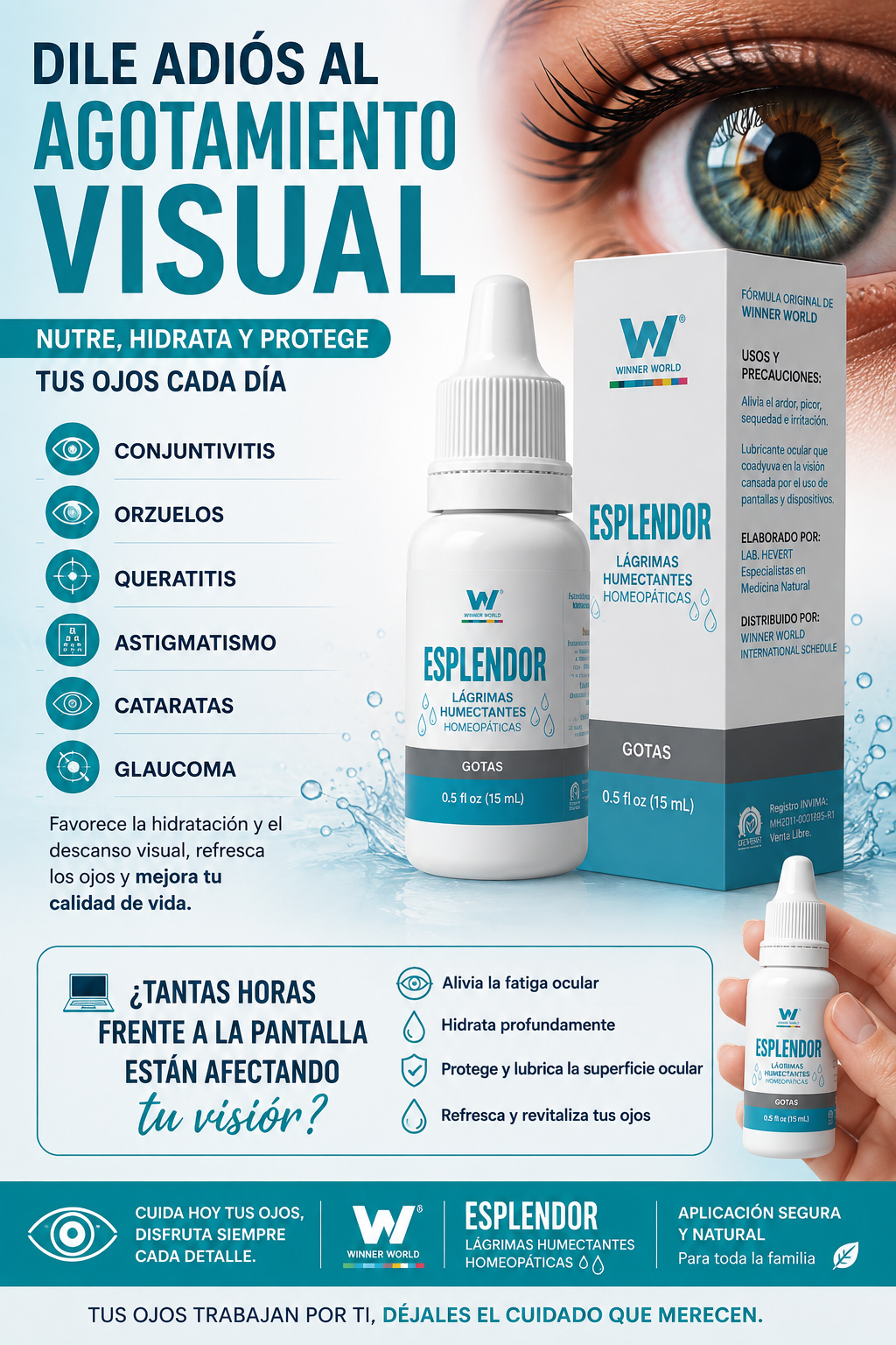 ESPLENDOR, lagrimas homeopáticas