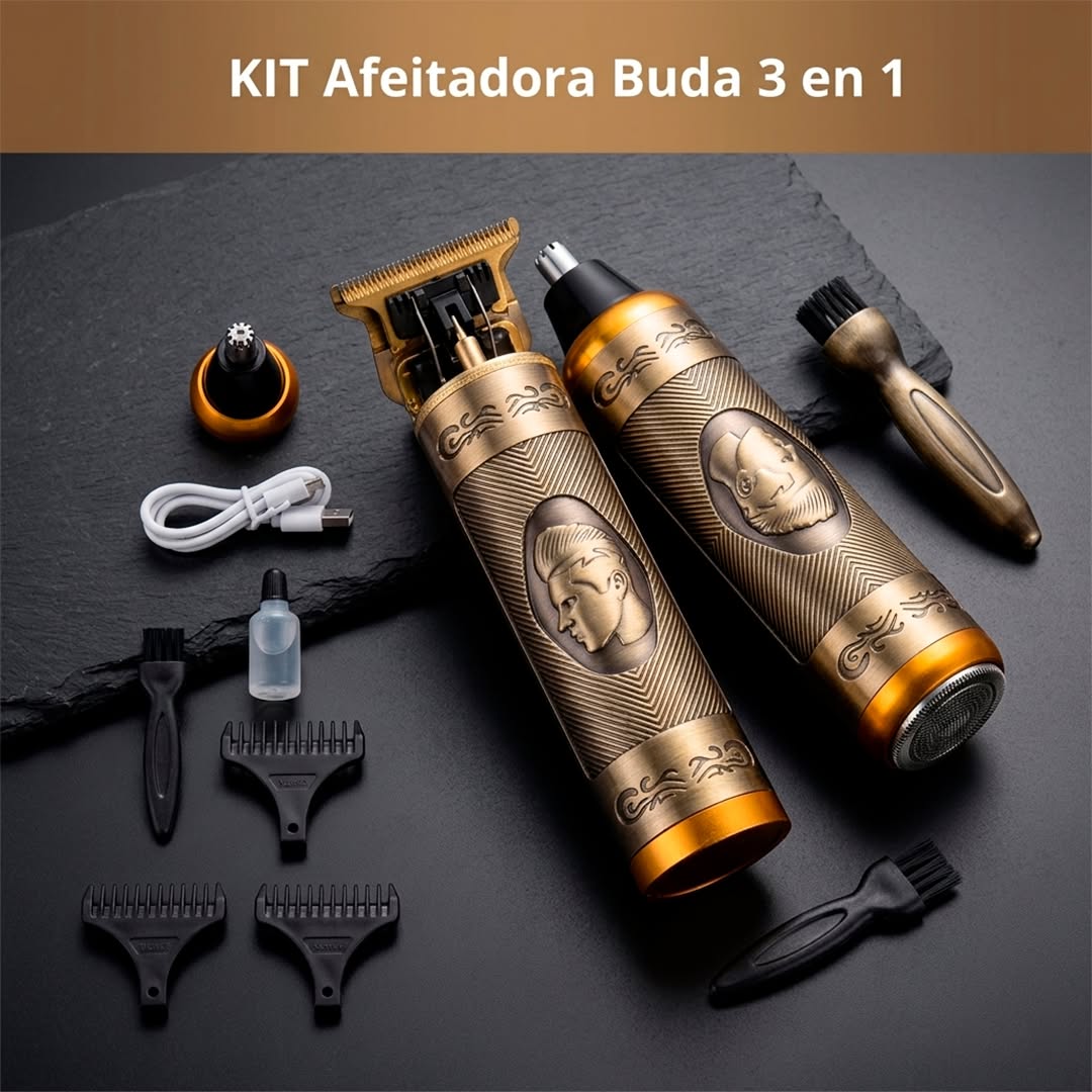 Kit de Afeitar 3 en 1