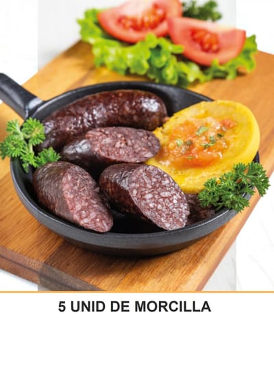 5 UNID DE MORCILLA
