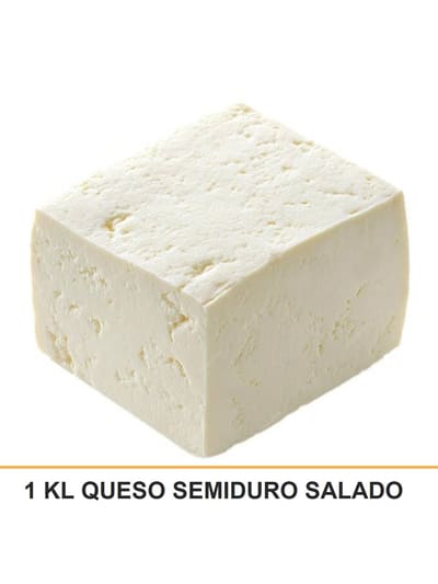 1 KL QUESO SEMIDURO SALADO