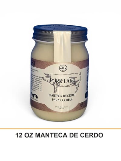 12 OZ MANTECA DE CERDO