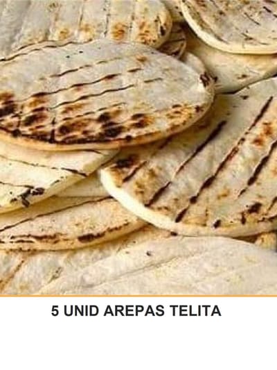 5 UNID AREPAS TELITA