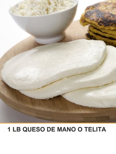 1 LB QUESO DE MANO O TELITA