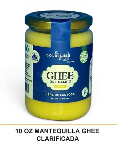 10 OZ MANTEQUILLA GHEE CLARIFICADA
