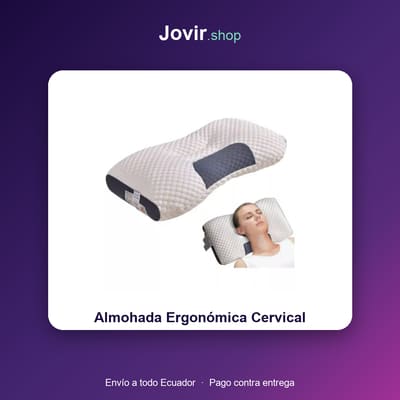 Almohada Ergonómica Cervical