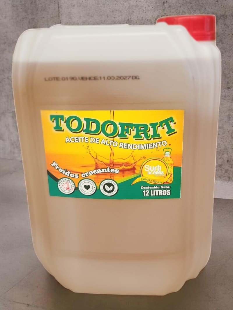 Todofrit Alto Rendimineto 12 lts