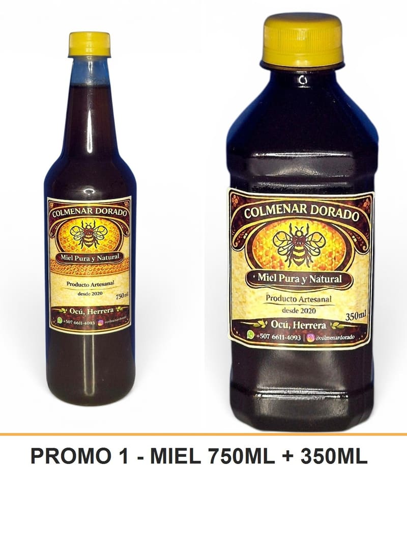 PROMO 1 - MIEL 750ML + 350ML