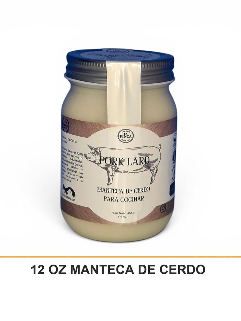 12 OZ MANTECA DE CERDO
