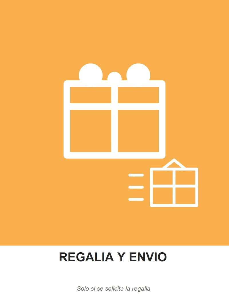 REGALIA Y ENVIO