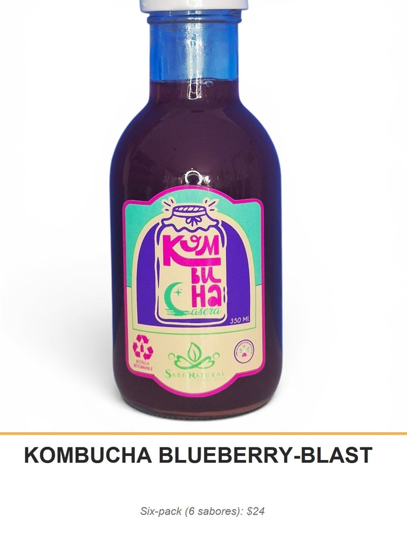 KOMBUCHA BLUEBERRY-BLAST