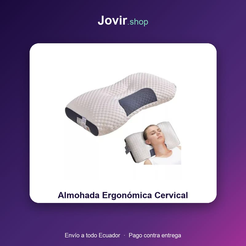 Almohada Ergonómica Cervical