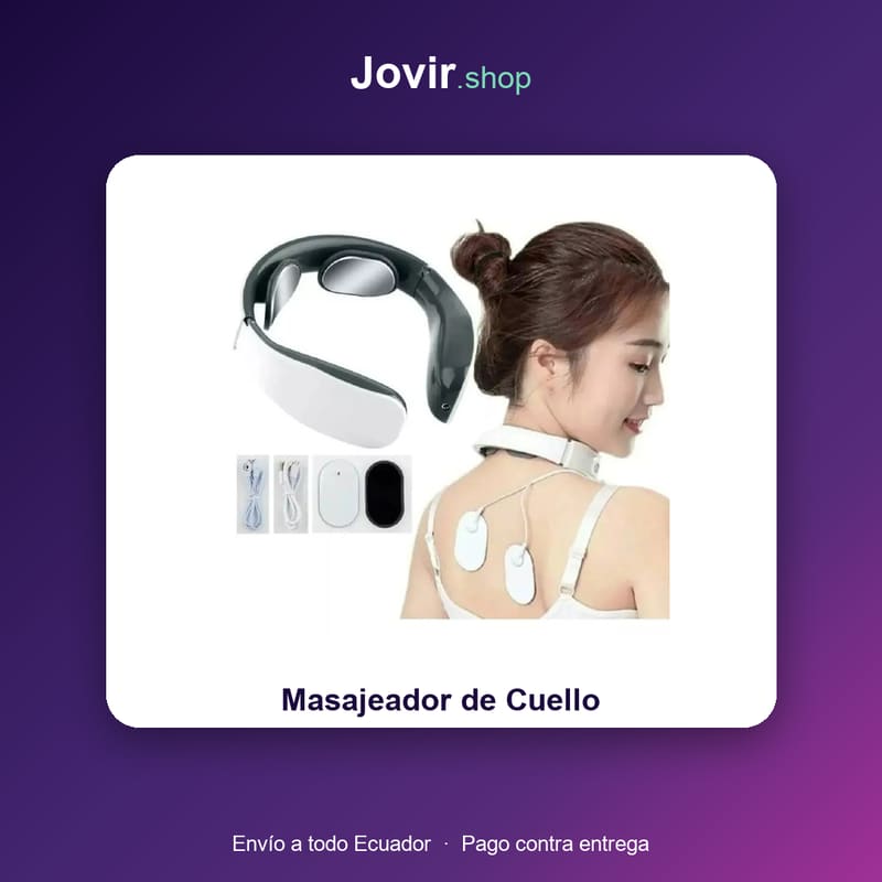 Masajeador de Cuello Eléctrico Portátil