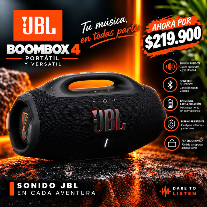 Parlante JBL Boombox 4